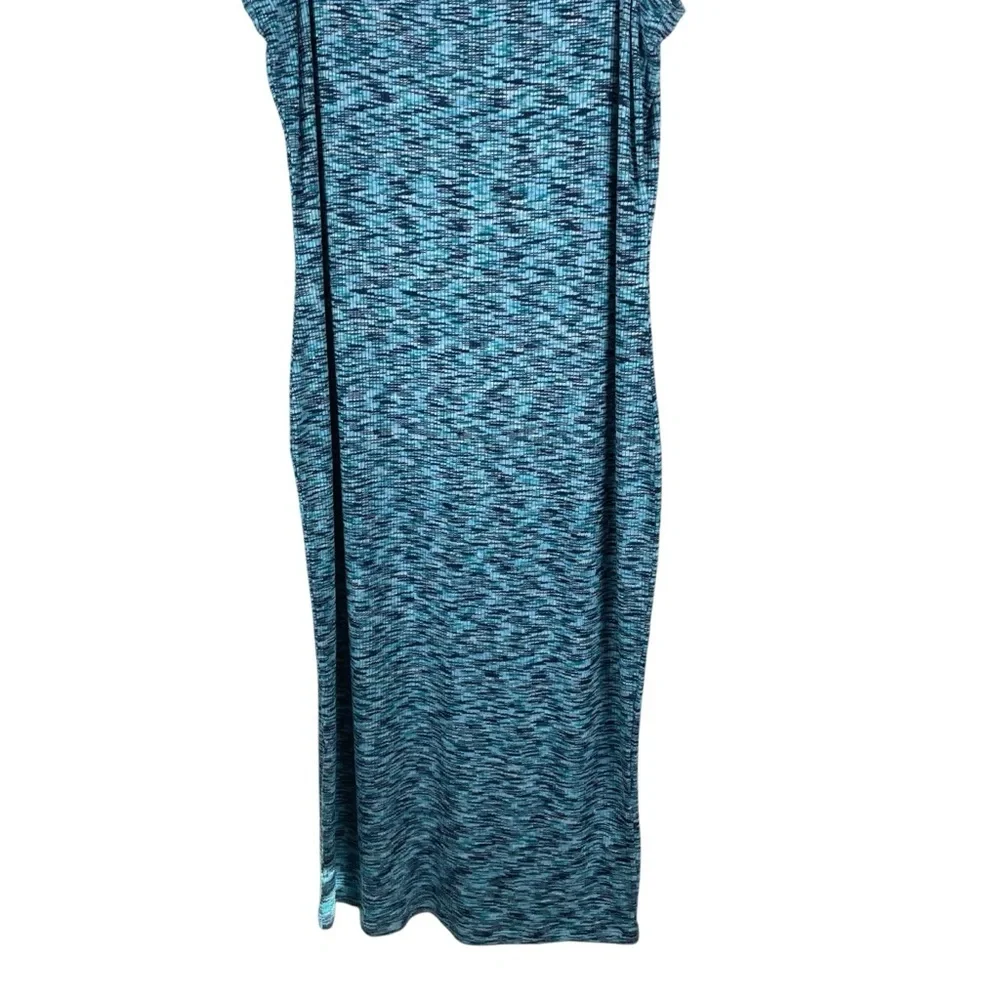 Lane Bryant Turquoise Marbled Bodycon Dress size 18/20